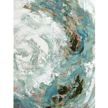 Load image into Gallery viewer, Limitless Presence, Original Artwork by Kendal Blanchard, Southern artist, Southern art, Flower art, Botanical art, Textured art, Collaged art, Classic artwork, Timeless art, Blue and white artwork, Foliage artwork, Traditional artwork, Original artwork, Traditional home artwork, Painted flowers, Botanicals Florals, Floral artwork, Coastal artwork