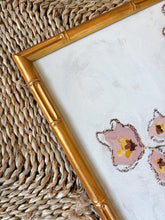 Load image into Gallery viewer, Wild Flowers III, Original Artwork by Kendal Blanchard, Southern artist, Southern art, Flower art, Botanical art, Textured art, Collaged art, Classic artwork, Timeless art, Blue and white artwork, Foliage artwork, Traditional artwork, Original artwork, Traditional home artwork, Painted flowers, Botanicals Florals, Floral artwork, Coastal artwork
